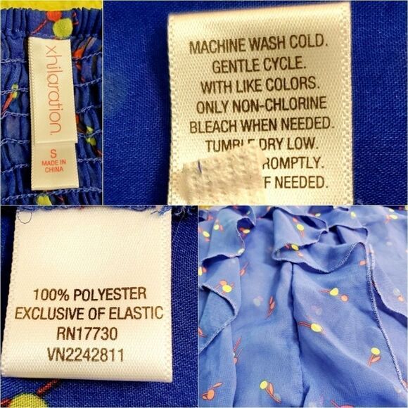 Sexy sleeveless ruffle top LIKE NEW - Picture 4 of 6